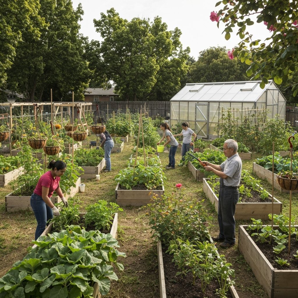 Residential Society Garden